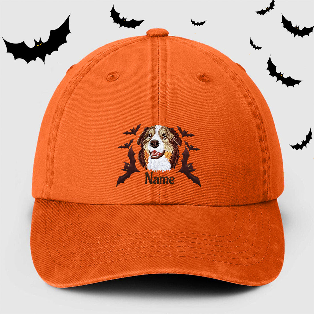 Personalized Spooky Dog Halloween Hat