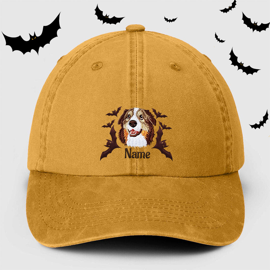 Personalized Spooky Dog Halloween Hat