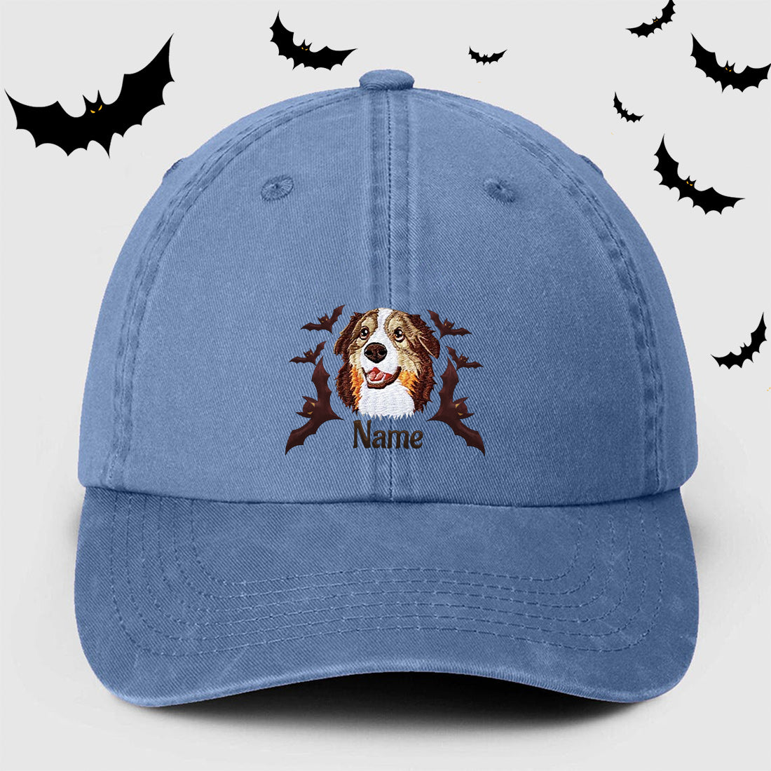 Personalized Spooky Dog Halloween Hat