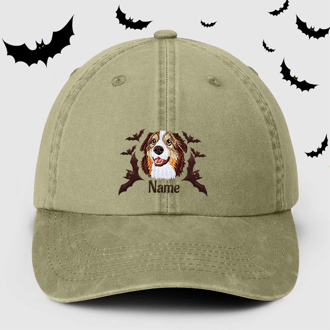 Personalized Spooky Dog Halloween Hat