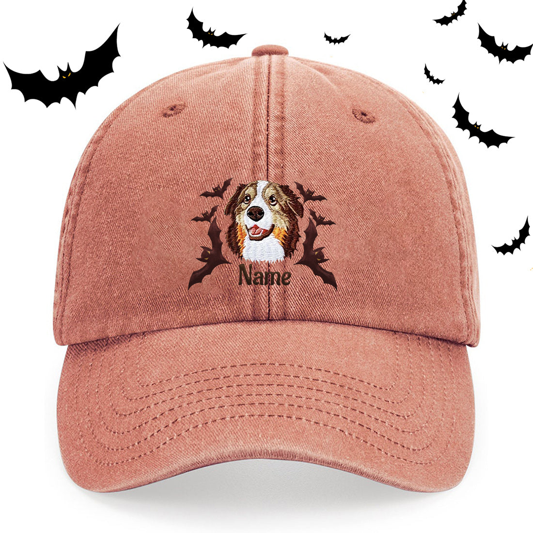 Personalized Spooky Dog Halloween Hat