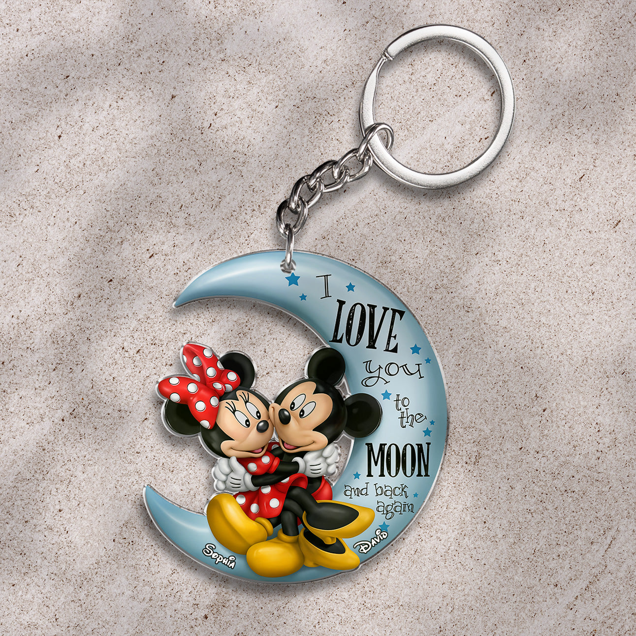 Romantic Couple - Personalized Keychain 03nath111224