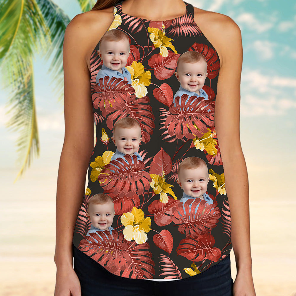 Custom Face Photo Women's Tank Top