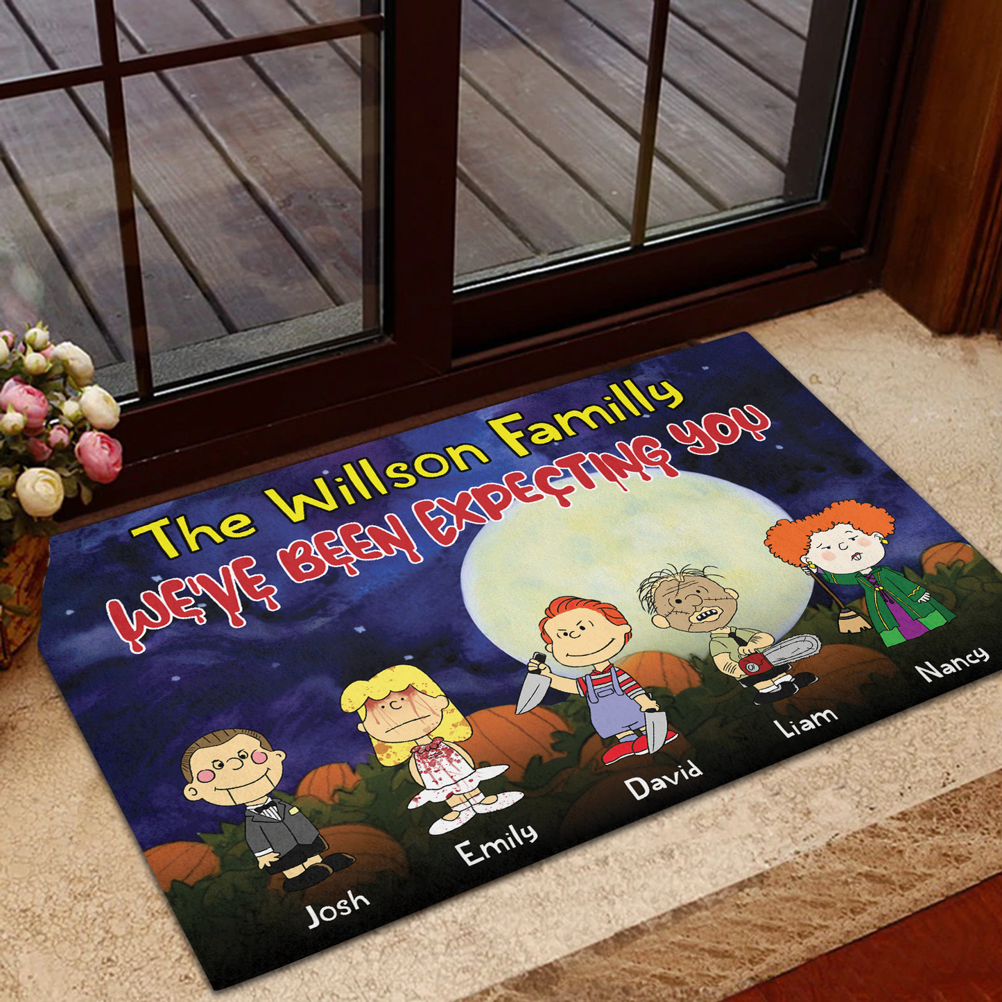 We've Been Expecting You - Personalized Gifts For Family Doormat