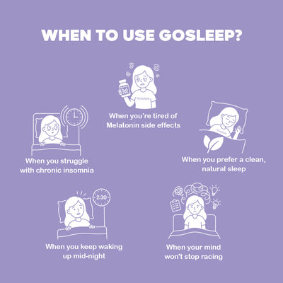 Nestrient GoSleep Melatonin-Free Sleep Gummies in acai berry flavor, showing the colorful gummy supplement on a white background.