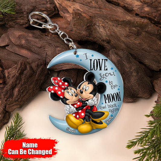 Romantic Couple - Personalized Keychain 03nath111224