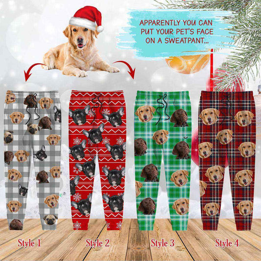 Custom Photo Colorful Background For Dog Lovers Sweatpants ht1001tt - Demiq Ecommerce