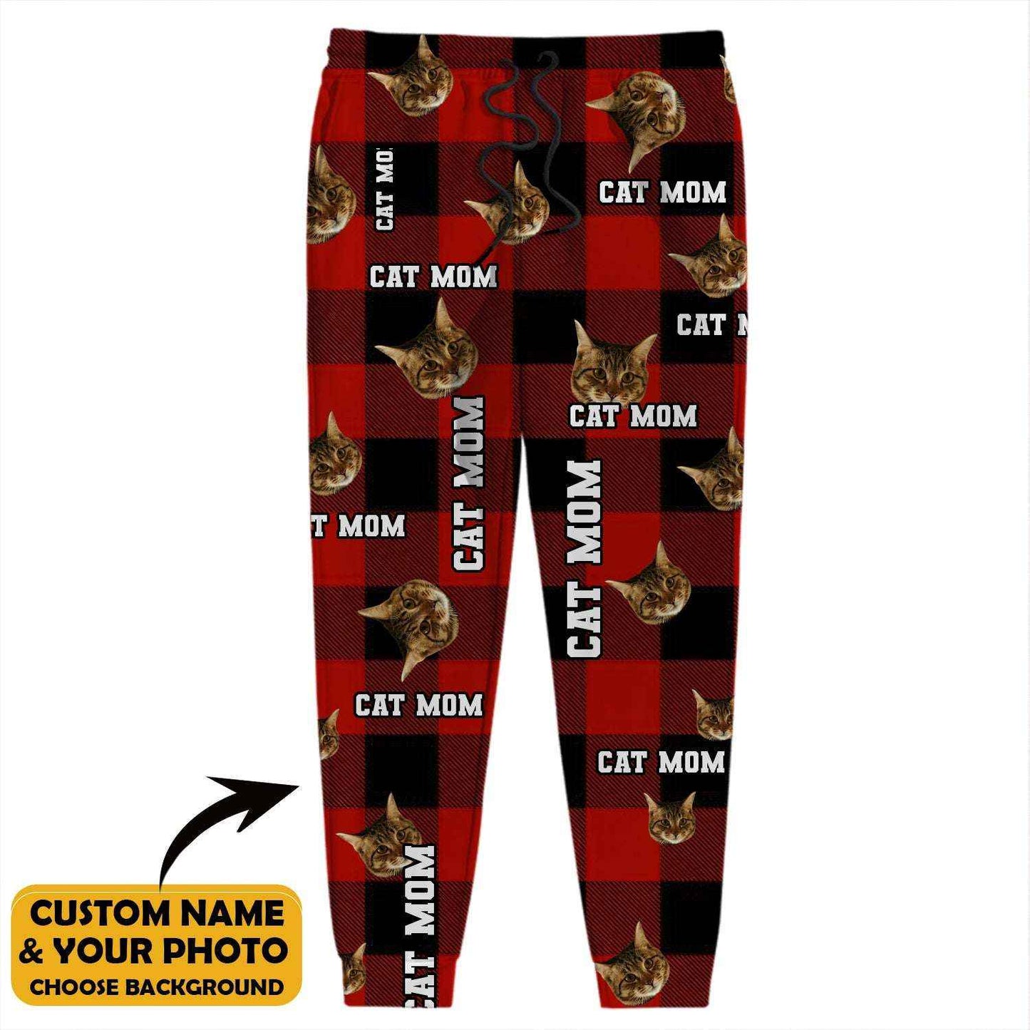 Custom Photo Dog Cat Name Sweatpants 888775 - Demiq Ecommerce