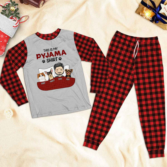 Pajama Shirt 3 - Personalized Custom Pajama Set - Demiq Ecommerce