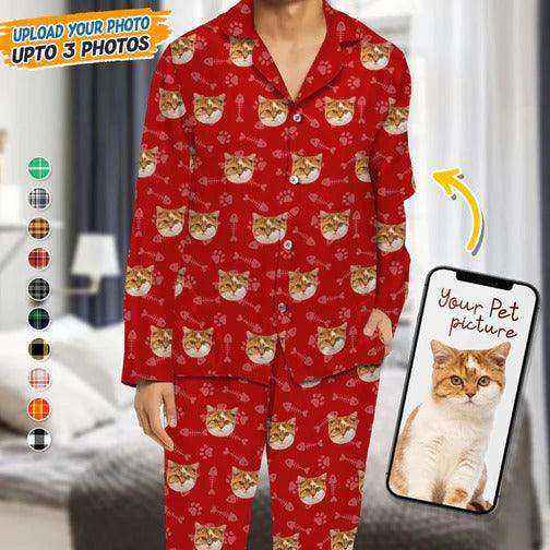 Custom Photo Dog Cat Pajamas dc1008tt - Demiq Ecommerce