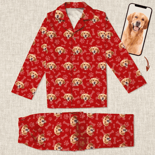 Custom Photo Dog Cat Pajamas dc1008tt - Demiq Ecommerce