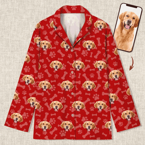 Custom Photo Dog Cat Pajamas dc1008tt - Demiq Ecommerce