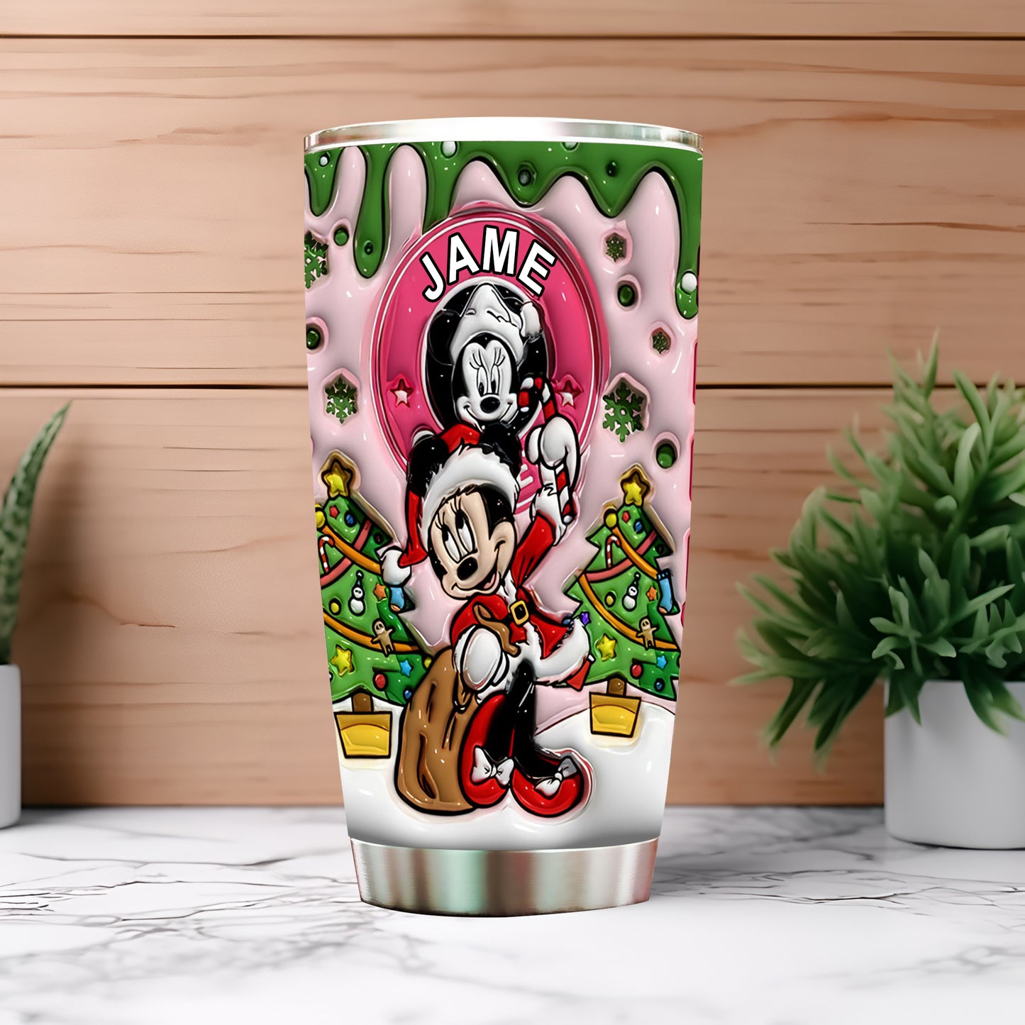 Magical Christmas - Personalized Mouse Tumbler