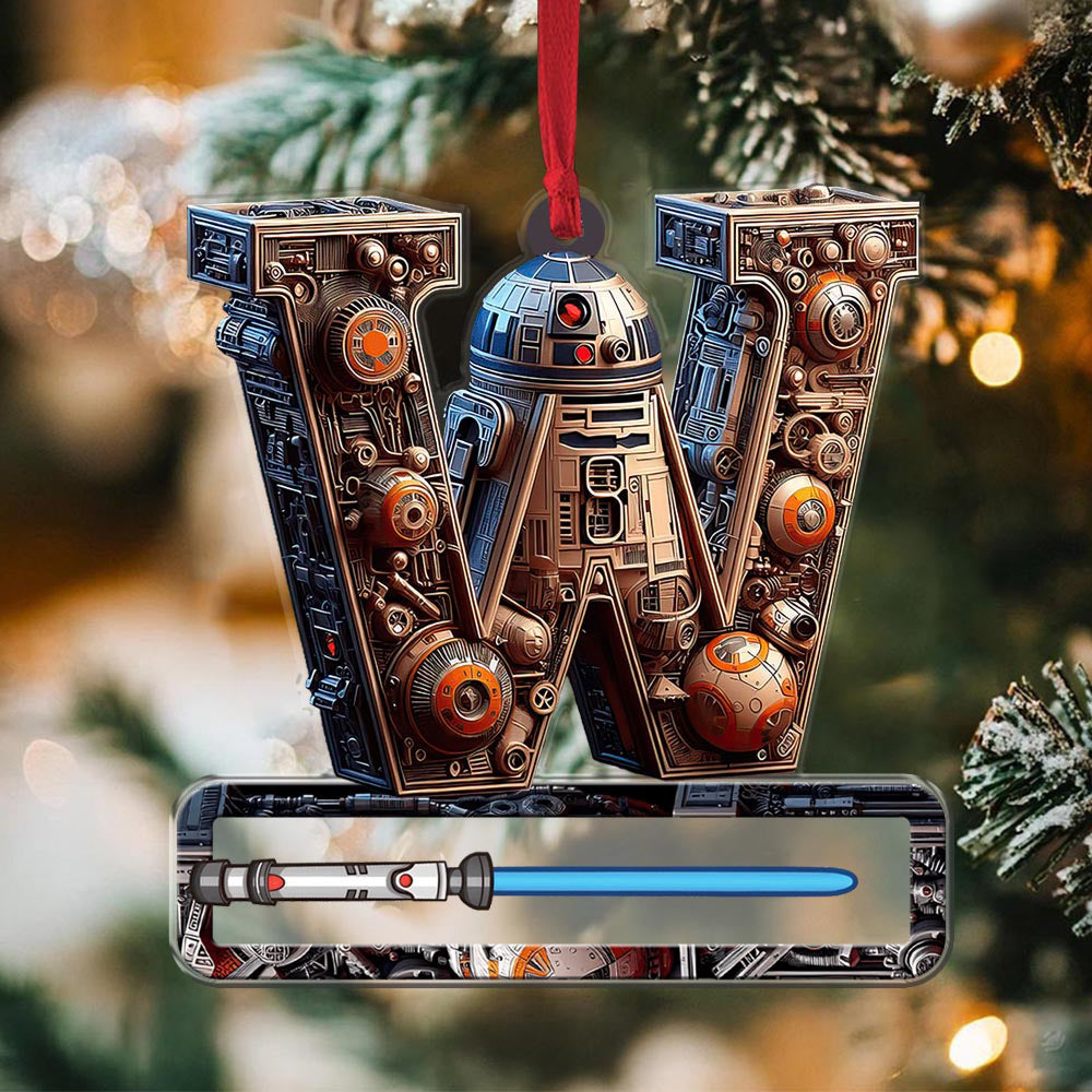 Few Bucks For Christmas - Personalized The Force Ornament