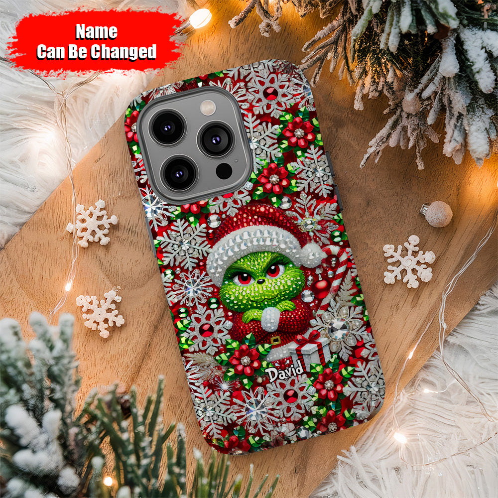 Merry Grinchmas - Personalized Stole Christmas Full Print Phone Case 06nath261124