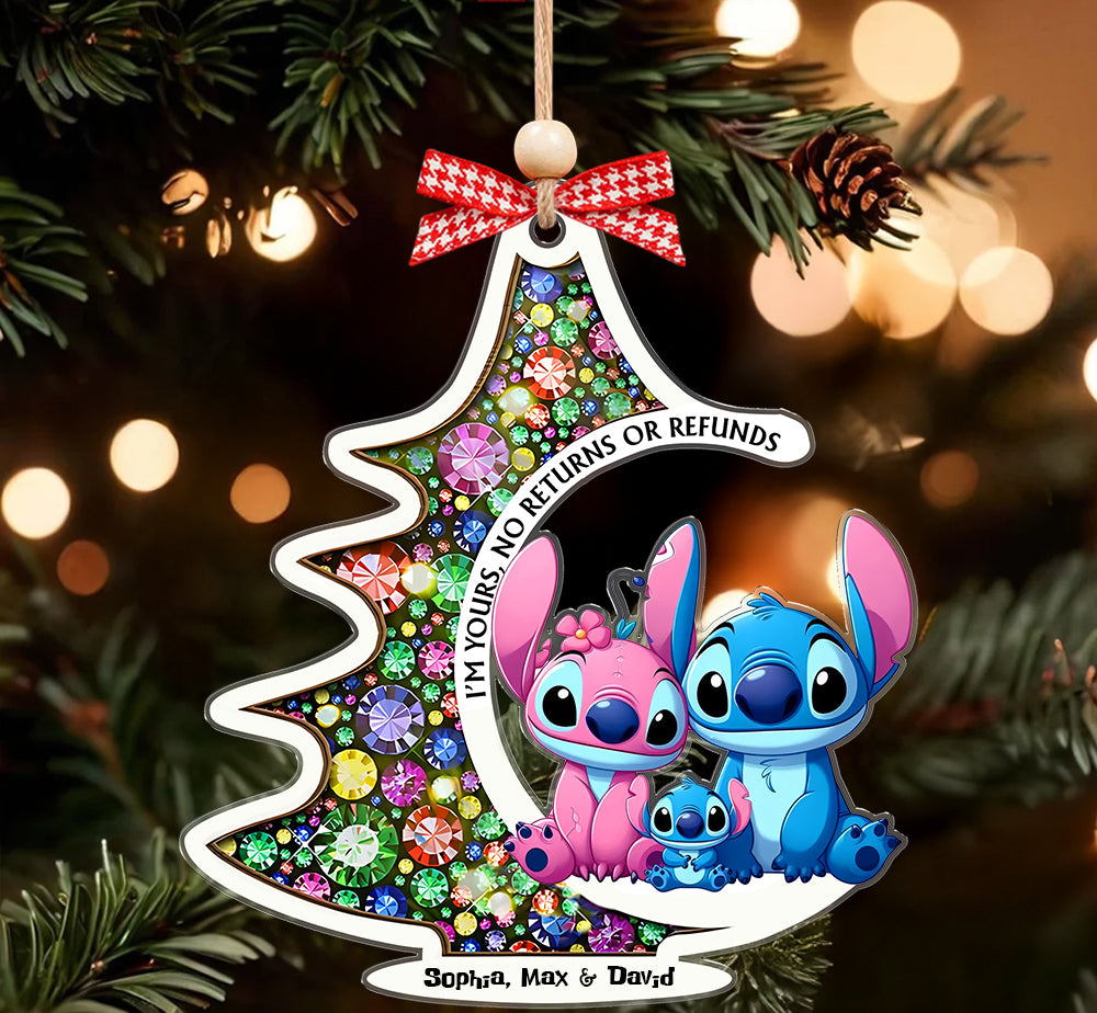 Any Name - Personalized Ohana Ornament