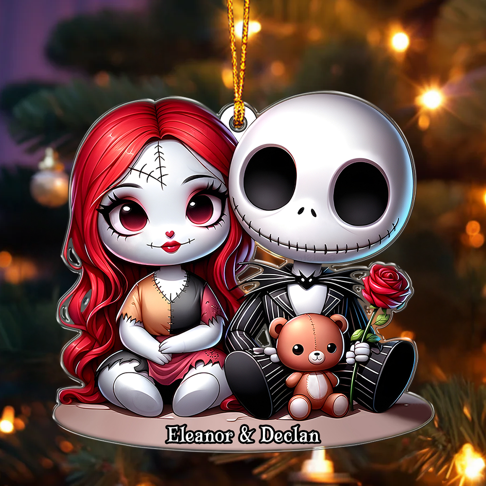 Cute Couple - Personalized Ornament 08nath011124