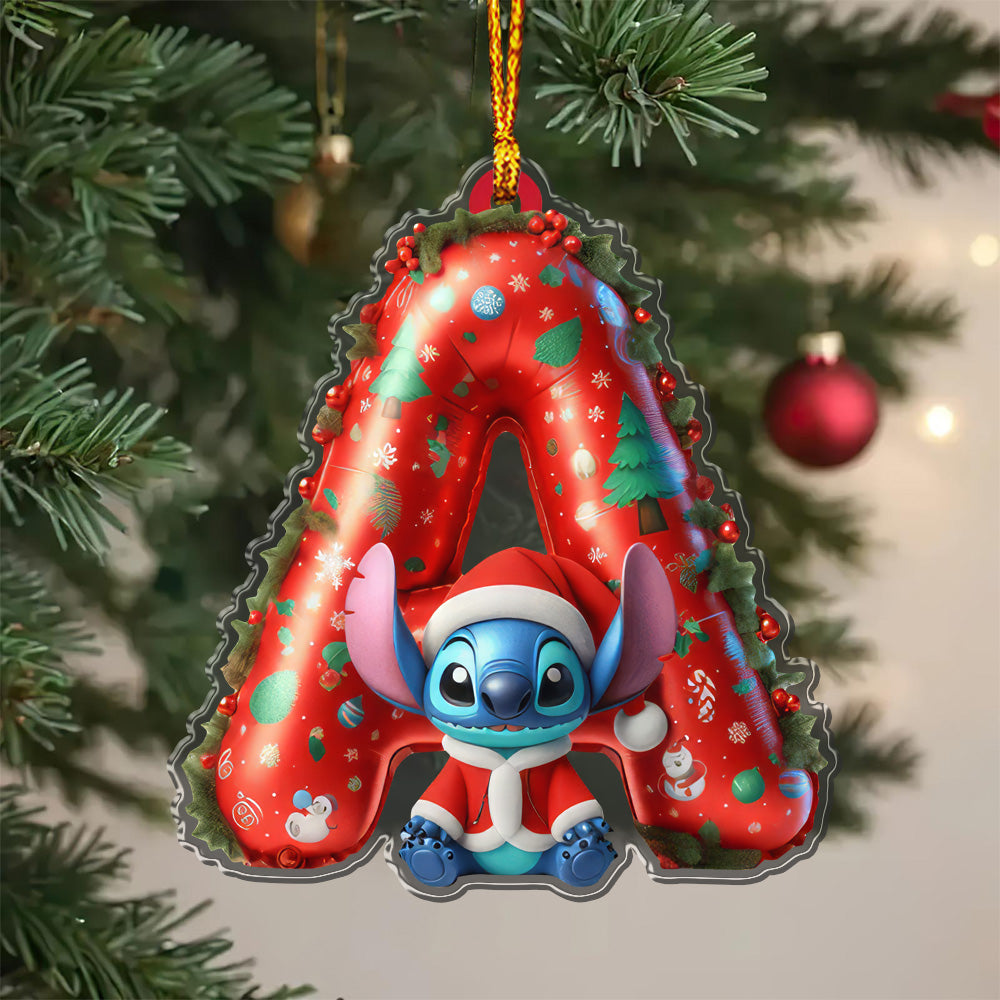 Merry Stitchmas - Personalized Ohana Ornament