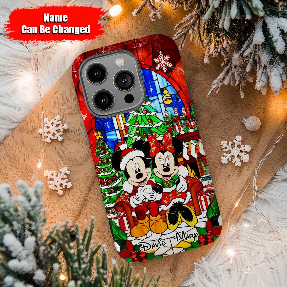 Very Merry Christmas - Personalized Mouse Full Print Phone Case 03naqg251124