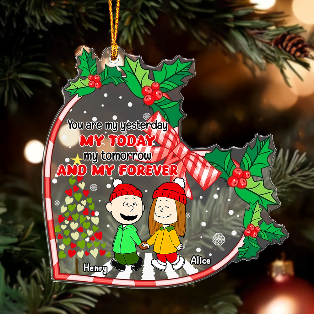 Hand in Hand - Personalized Ornament 12nath041124