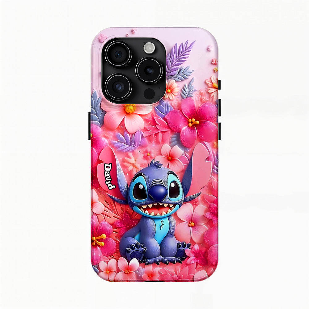 Floral Ohana - Personalized Ohana Full Print Phone Case 08nath111224