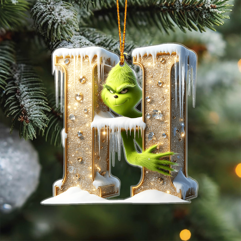 Green Monster Ornament - Personalized Ornament