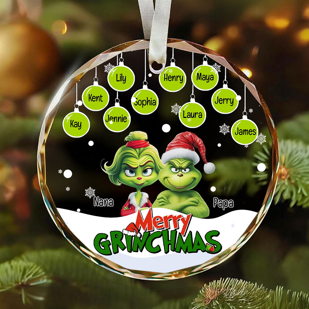 Monster Family Ornament - Personalized Gifts For Family 09naqg081124