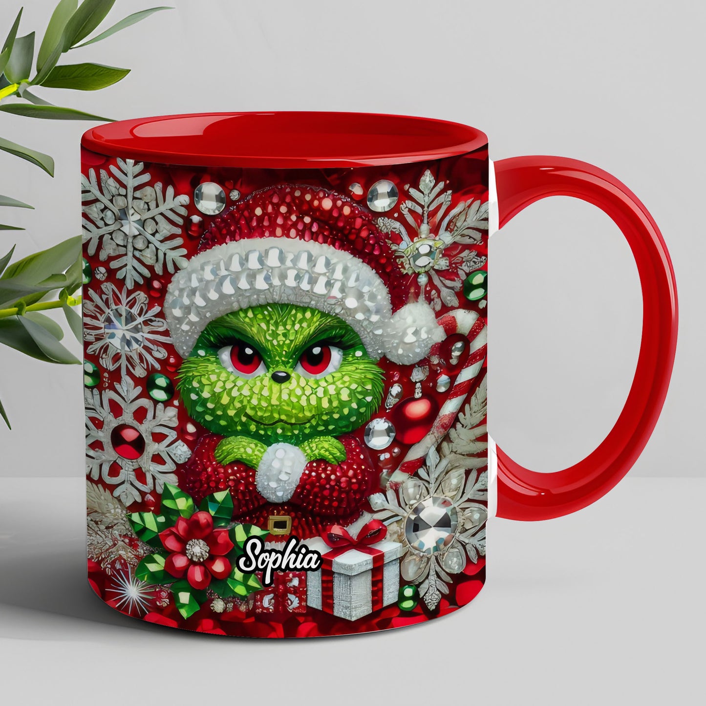 Merry Grinchmas - Personalized Stole Christmas Accent Mug 02naqg091124