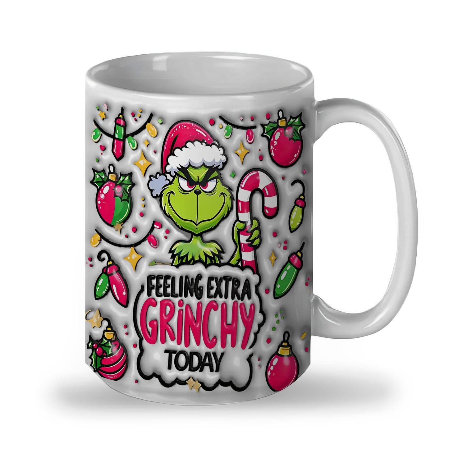 Personalized Green Christmas Coffee Mug 01naqg021024