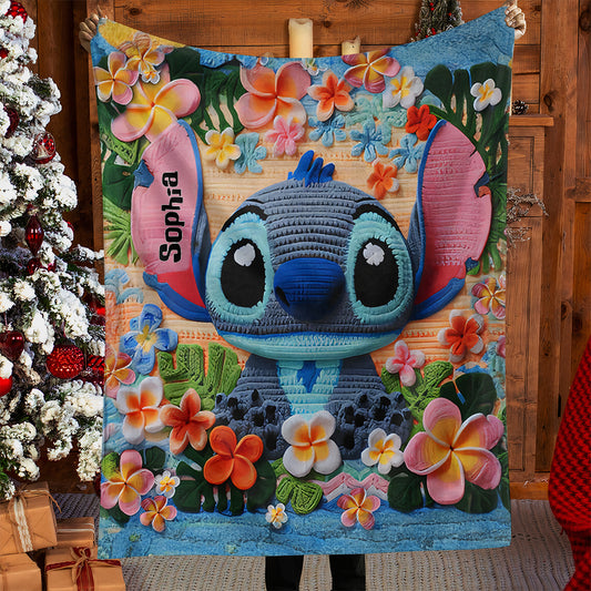 Ohana Means Family - Personalized Ohana Blanket 13nath201124