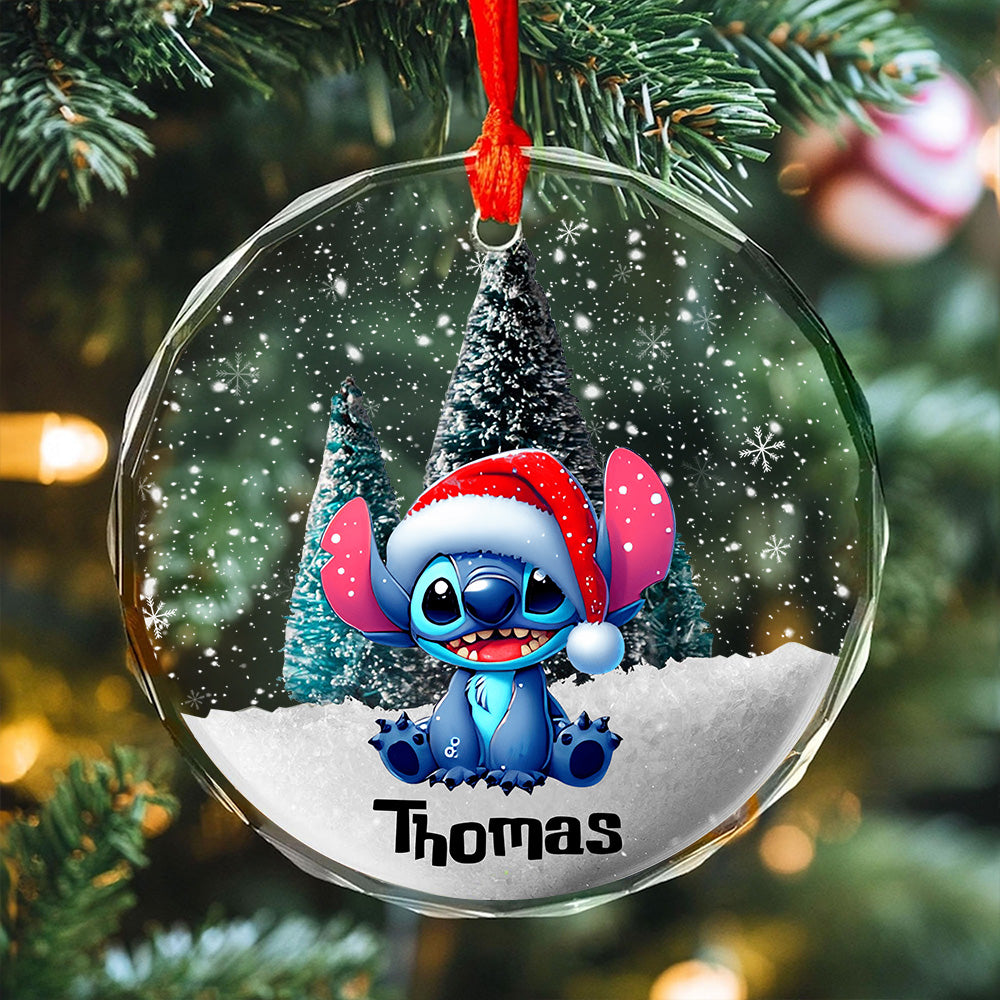 Personalized Disney Stitch Christmas Ornament 03naqg271124