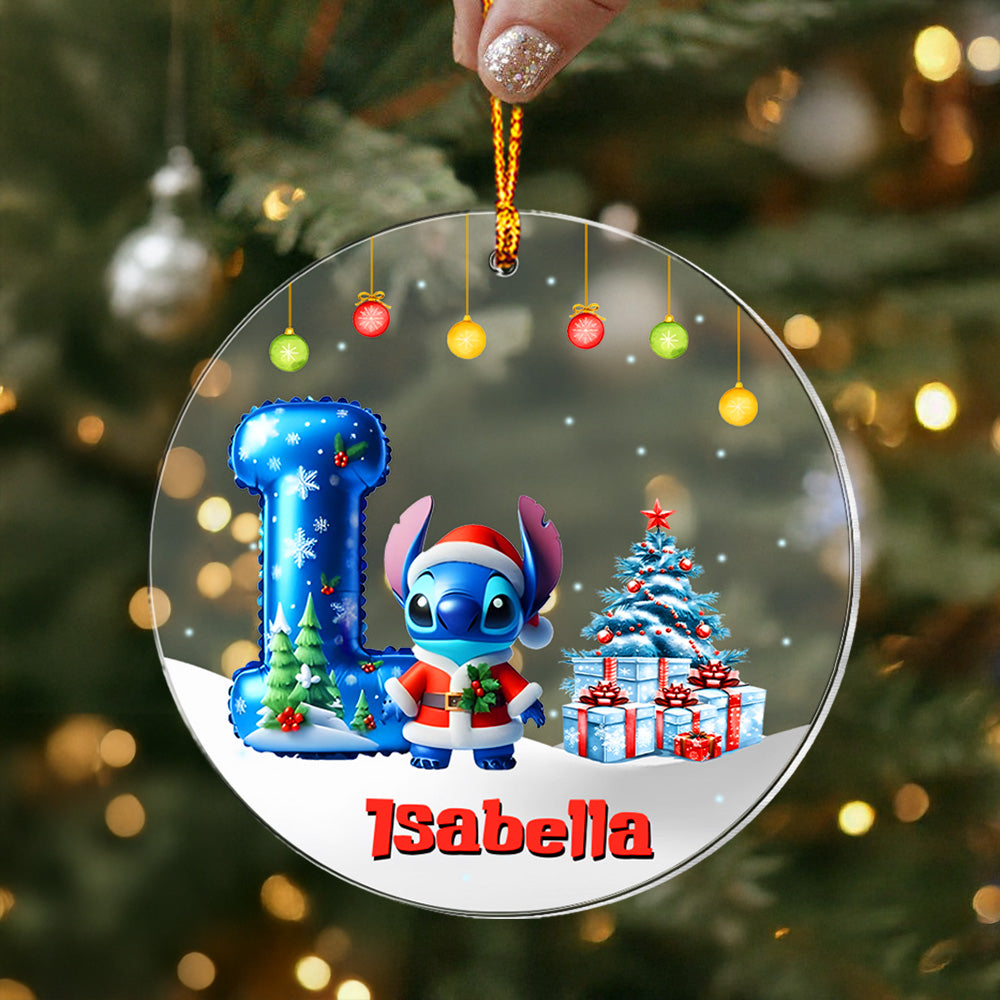 Blue Ohana - Personalized Ornament 06nath051124