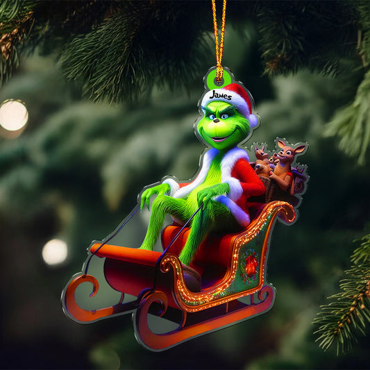 Personalized Grinchmas Ornament 06nath021224