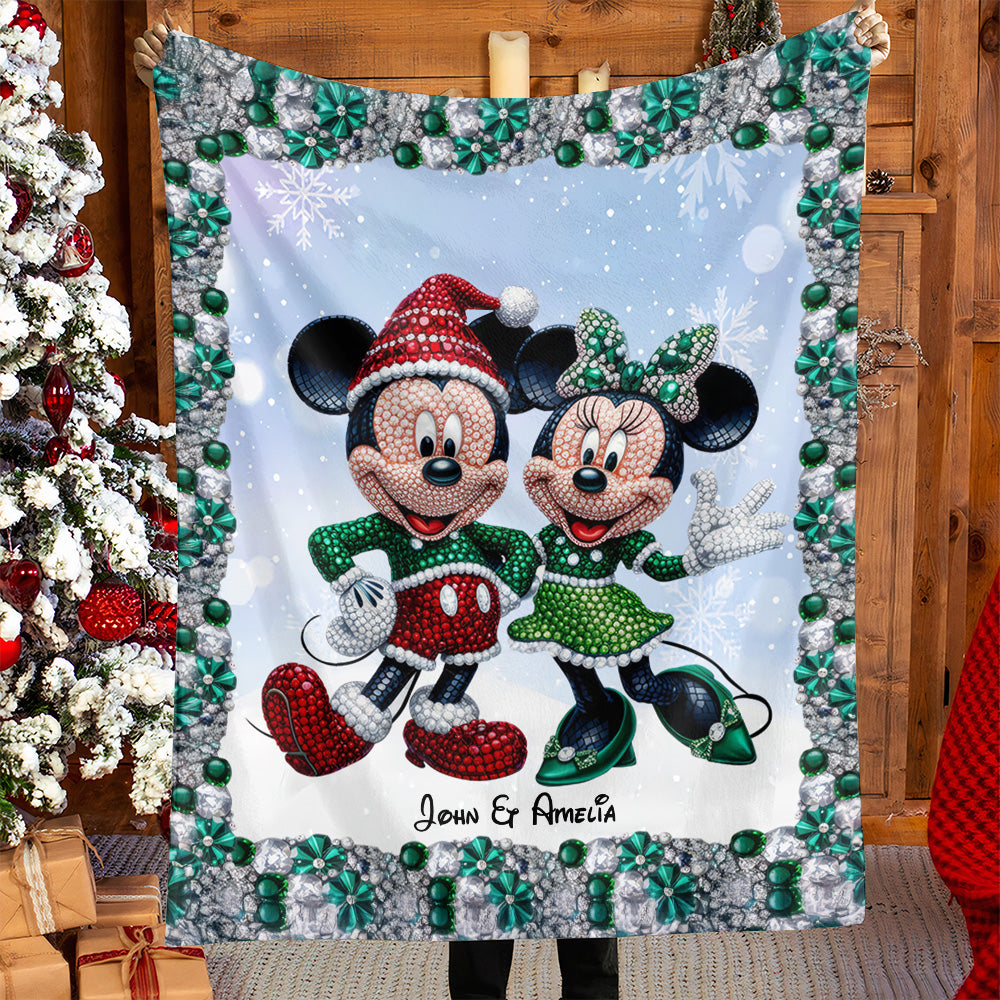 Magic Couple - Personalized Mouse Quilt Set 02nath271124