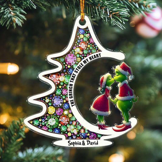 Personalized Gifts For Couple Christmas Ornament 01naqg021224