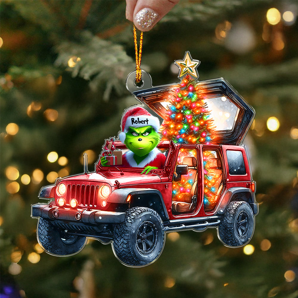 Personalized Gifts For Off Road Car Ornament Christmas 03nath181124