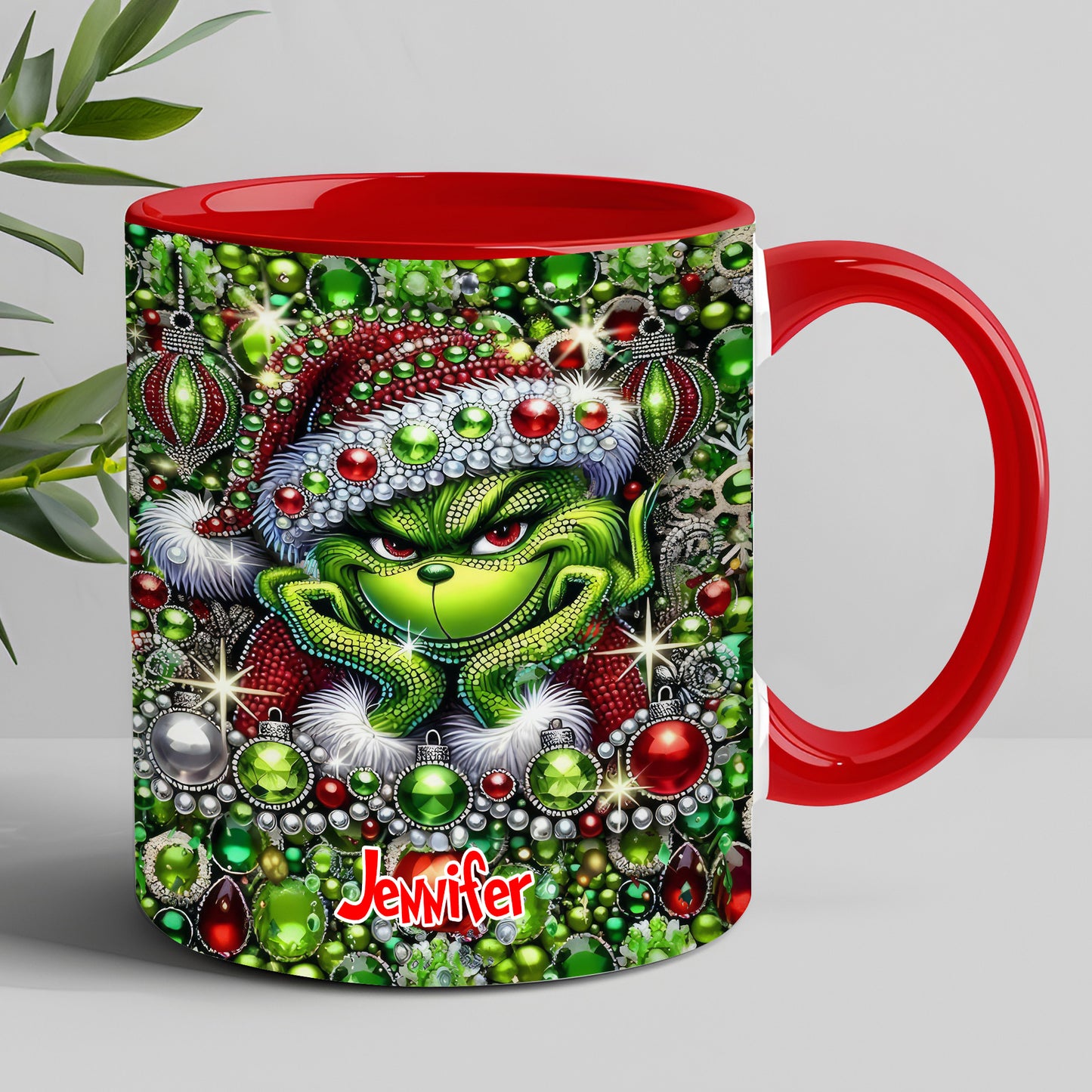 Merry Christmas - Personalized Stole Christmas Accent Mug 06nath211124