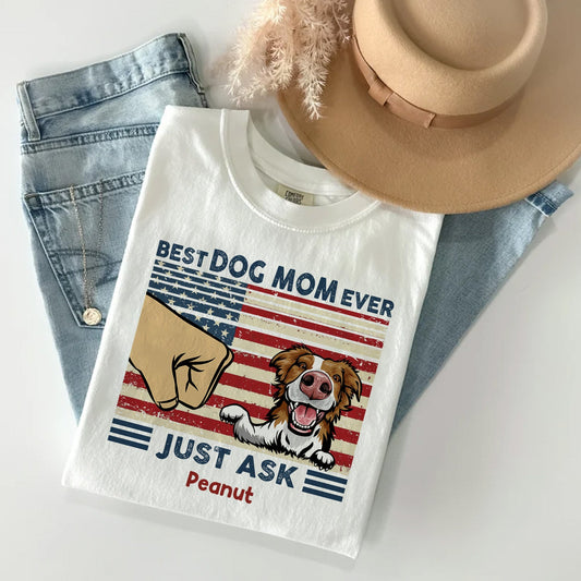 Best Dog Dad Mom Independence Day 4th Of July Personalized Shirt