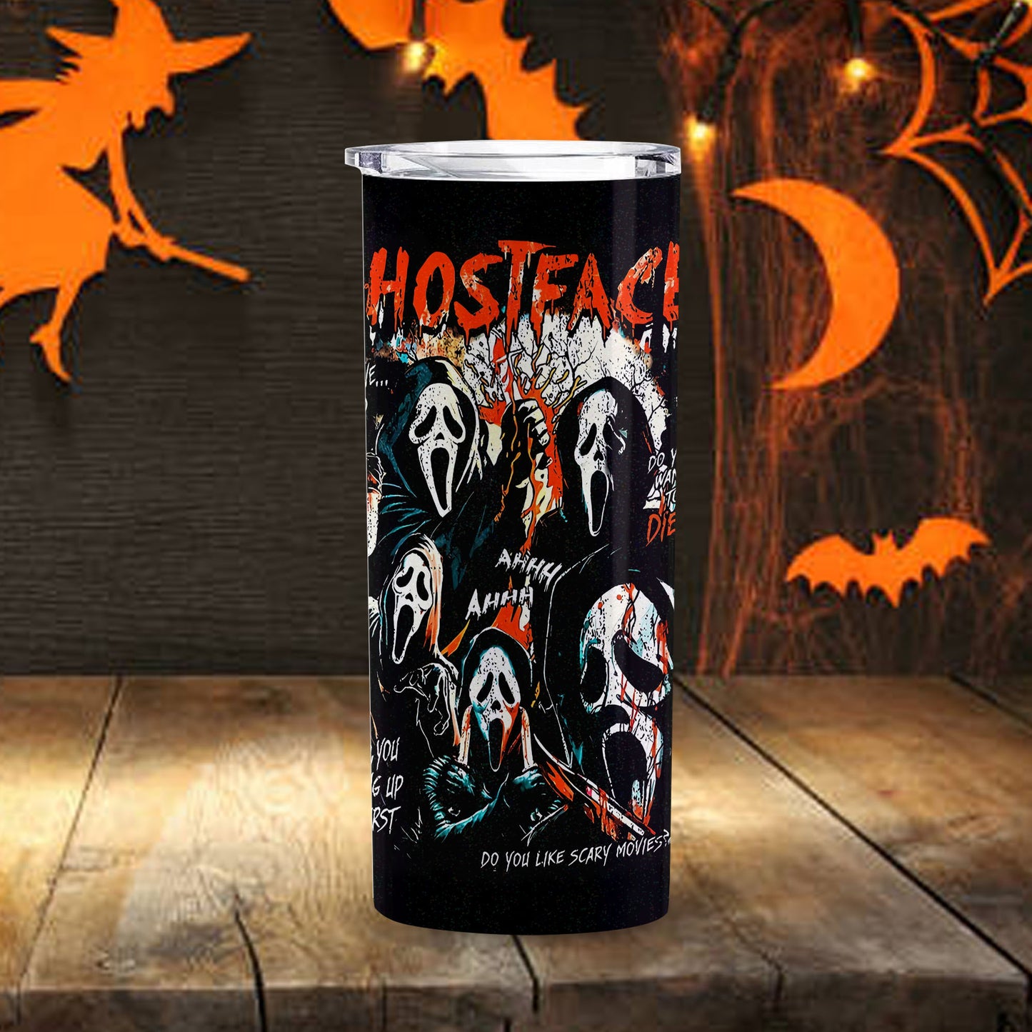 Halloween Gifts For Horror Movie Fans Tumbler