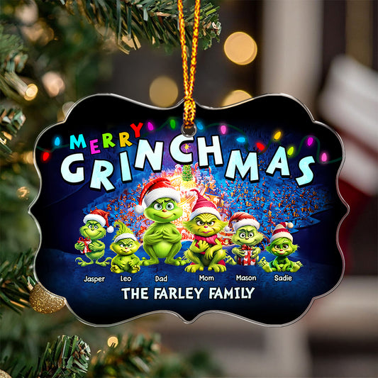 Personalized Gifts For Family Christmas Ornament