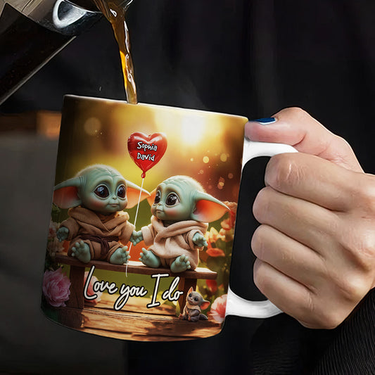 You & Me We Got This - Personalized The Force Accent Mug 05nath051224