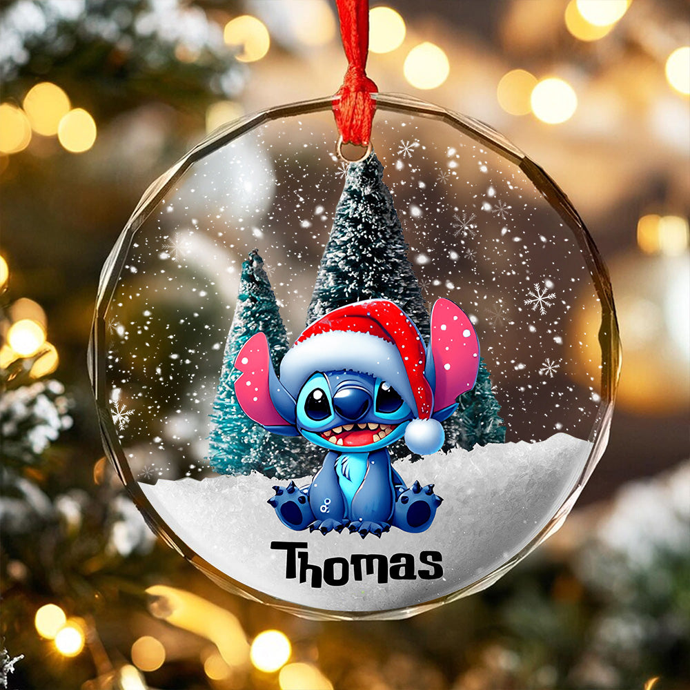 Personalized Disney Stitch Christmas Ornament 03naqg271124