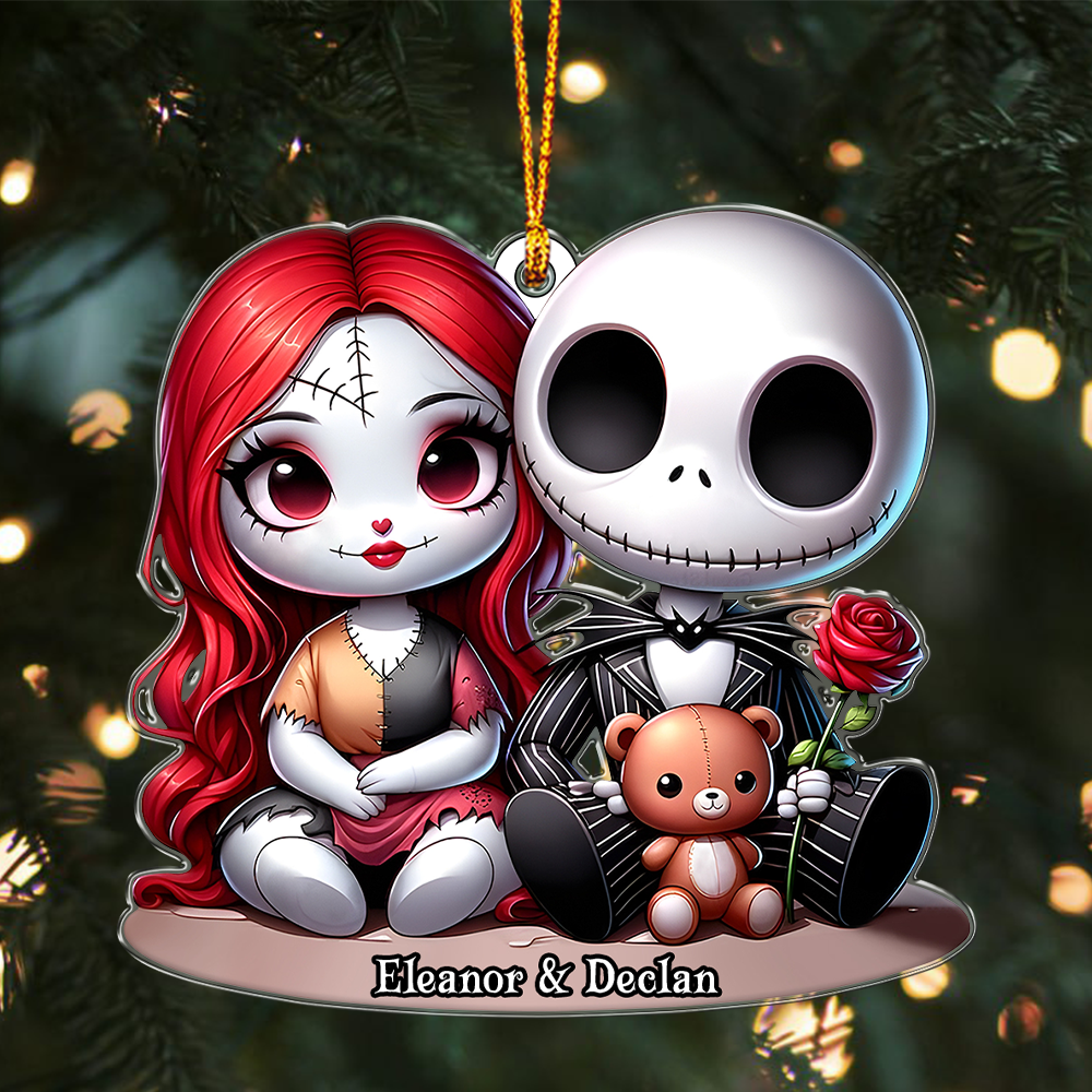 Cute Couple - Personalized Ornament 08nath011124