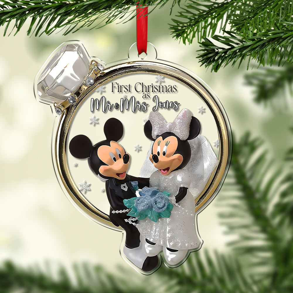 Personalized Gifts For Couple Christmas Ornament