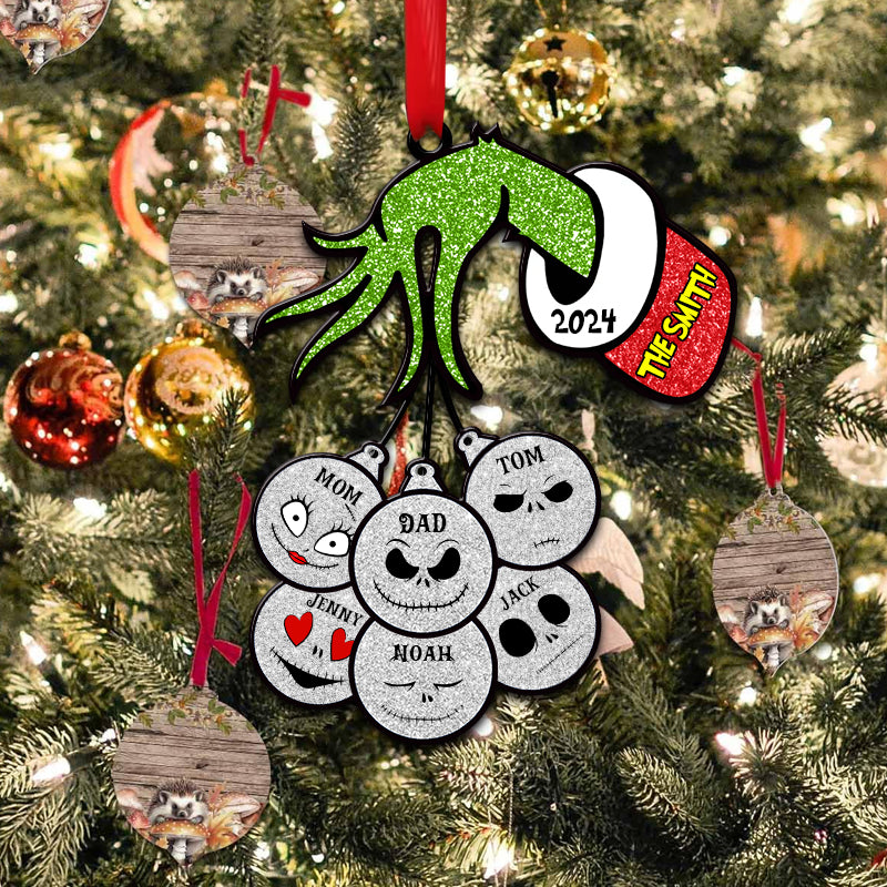 Personalized Gift For Family Christmas Ornament 02naqg230924