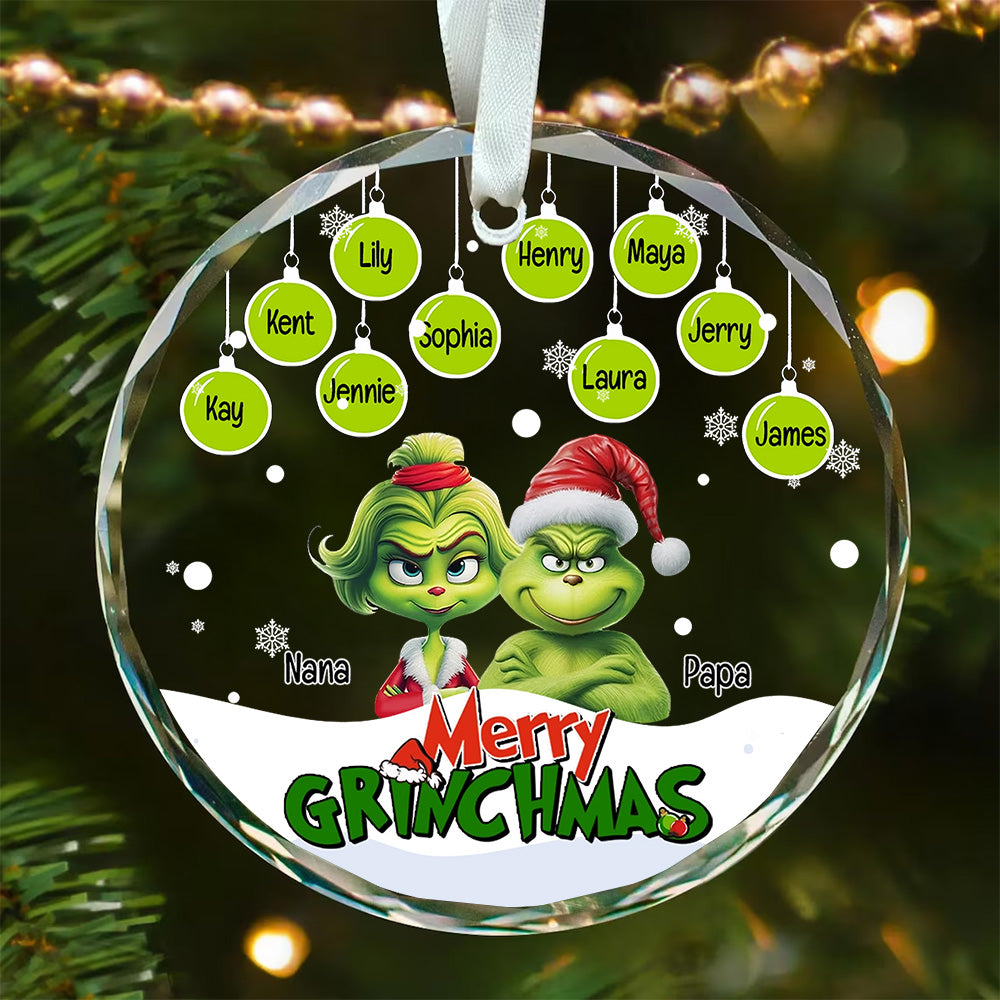 Monster Family Ornament - Personalized Gifts For Family 09naqg081124