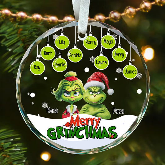 Monster Family Ornament - Personalized Gifts For Family 09naqg081124