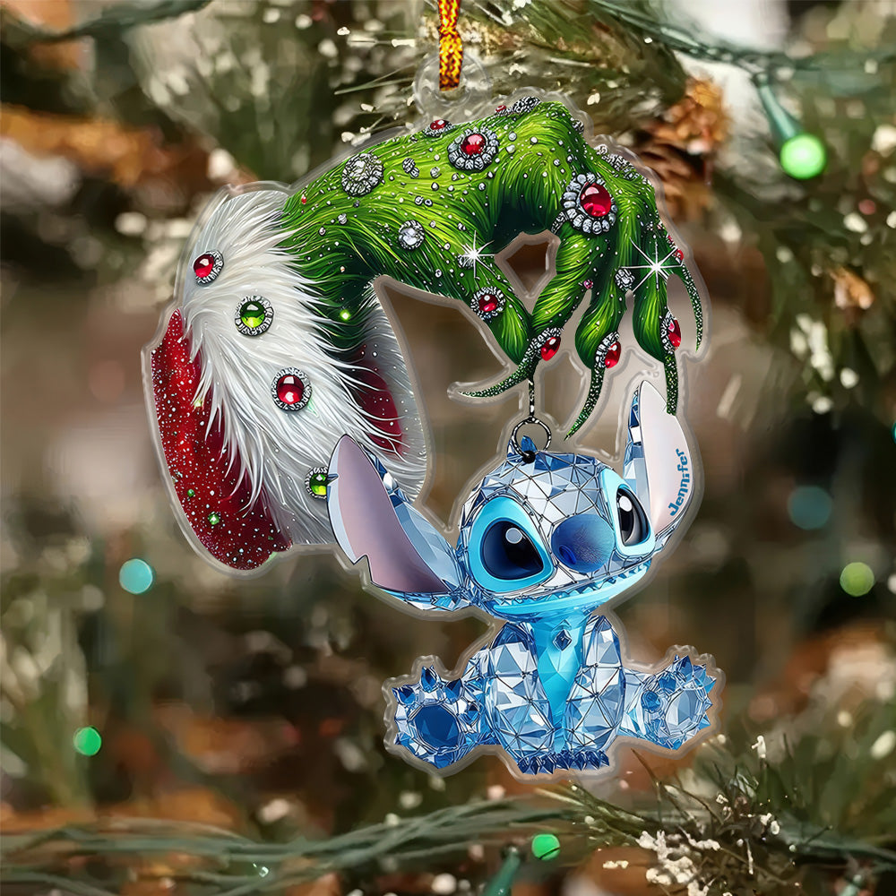 Merry Christmas - Personalized Ohana Ornament 11naqg151124