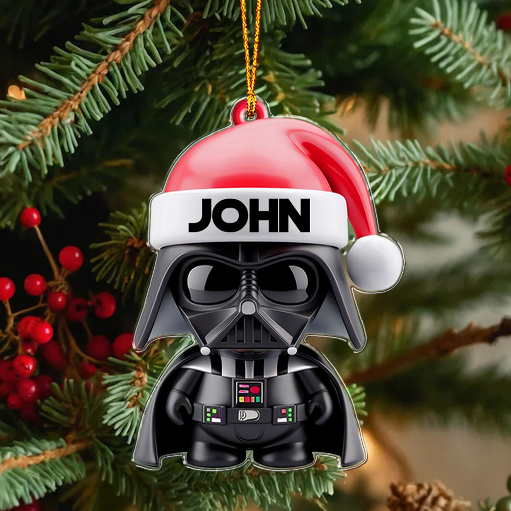 Merry Christmas - Personalized The Force Ornament