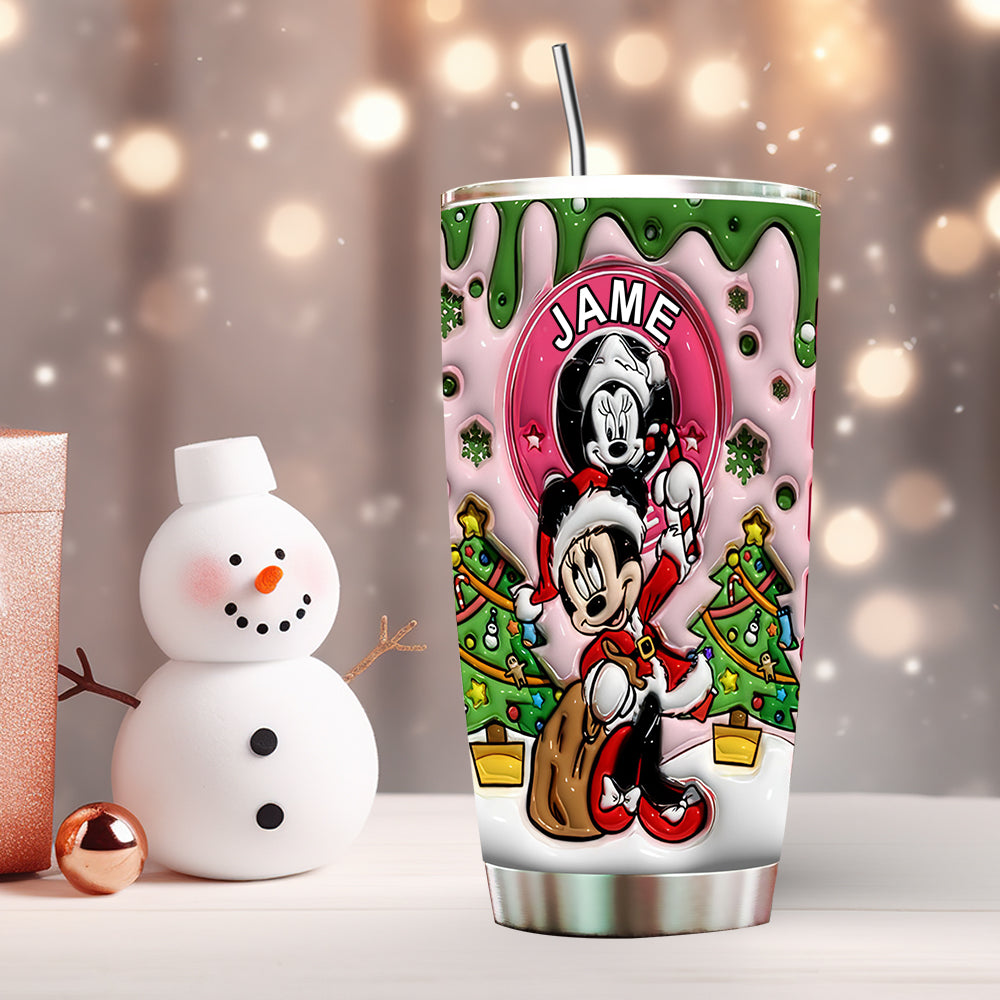 Magical Christmas - Personalized Mouse Tumbler